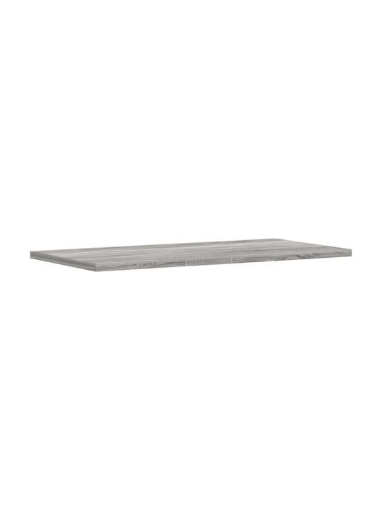 Wandregale Grau Sonoma 4Stücke 60x20x1.5cm