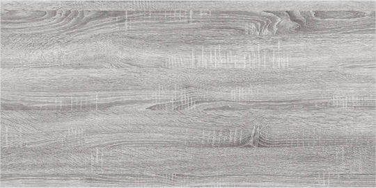 Rafturi Gri Sonoma (4 Bucăți) 60x20x1.5 cm