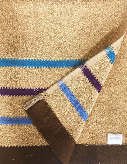 Decotelia Set 12 Hotel Bathroom Towels 140x70 cm Beige
