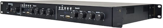 Adastra A14 Dual Stereo Verstärker- Integriert PA-Verstärker 100W/100V
