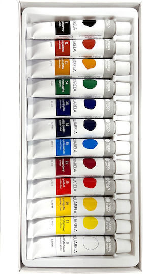 Happy Color Set Acuarele Multicolore 12ml 12buc
