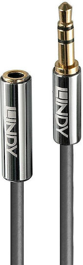 Lindy Lindy 3.5mm Male to 3.5mm Female Audio Cable Black 0.5m