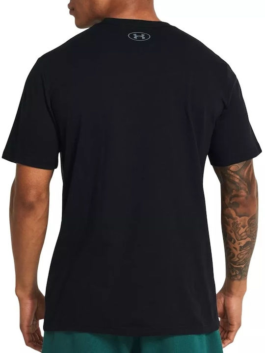 Under Armour Herren Kurzarmshirt Schwarz