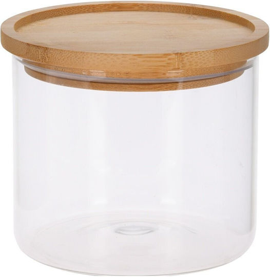 Excellent Houseware Βάζο για Καφέ με Καπάκι Γυάλινο Διάφανο 1700ml