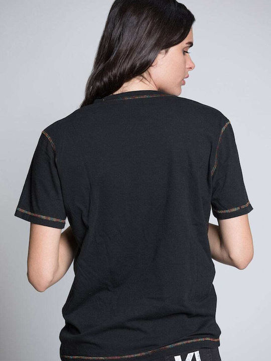 Γυναικείο T-shirt Μαύρο