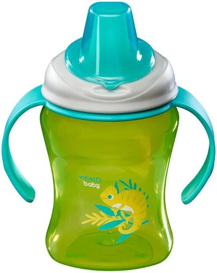 Vital Baby Чаша за обучение Пластмаса с дръжки Зелен за 6m+м+ 260мл
