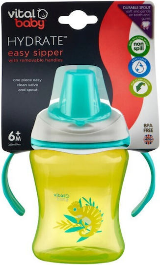 Vital Baby Чаша за обучение Пластмаса с дръжки Зелен за 6m+м+ 260мл