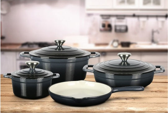 Carl Schmidt Sohn Xanten Premium Kochgeschirr-Set aus Gusseisen 4-teilig