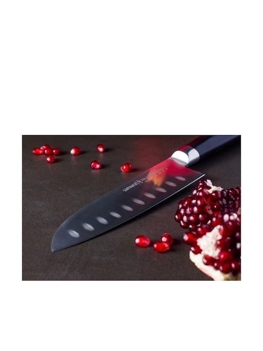 Samura Knife Santoku from Stainless Steel 18cm