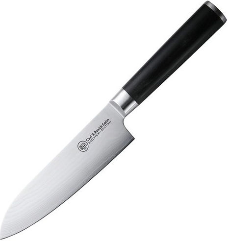 Carl Schmidt Sohn Konstanz Μαχαίρι Santoku από Ανοξείδωτο Ατσάλι 18cm