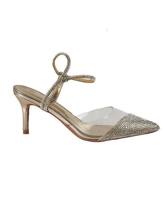 Elenross Pumps mit hohem Absatz Goldene