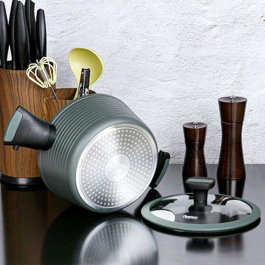 Fissman Brilliant Βαθιά Κατσαρόλα από Αλουμίνιο 28cm