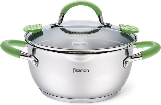 Fissman Charlotte Tiefes Rostfreier Stahl Kochtopf 2,5l / 20cm