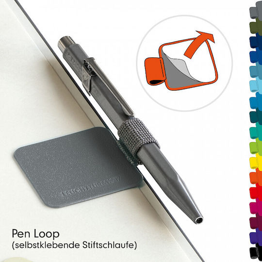 Leuchtturm1917 Pen Holder Suitable for Pens Loop Black