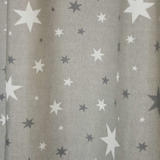 Decocraft Детска завеса Star с куки 140x260cm Decocraft Детска завеса Star с куки 140x260cm