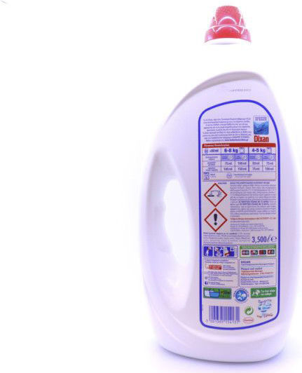 Dixan Φρεσκάδα Υγρό Απορρυπαντικό Ρούχων 3.5lt (70 Μεζούρες)