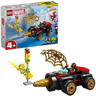 Lego Marvel Spidey Drill Spinning Vehicle за 4+ Години