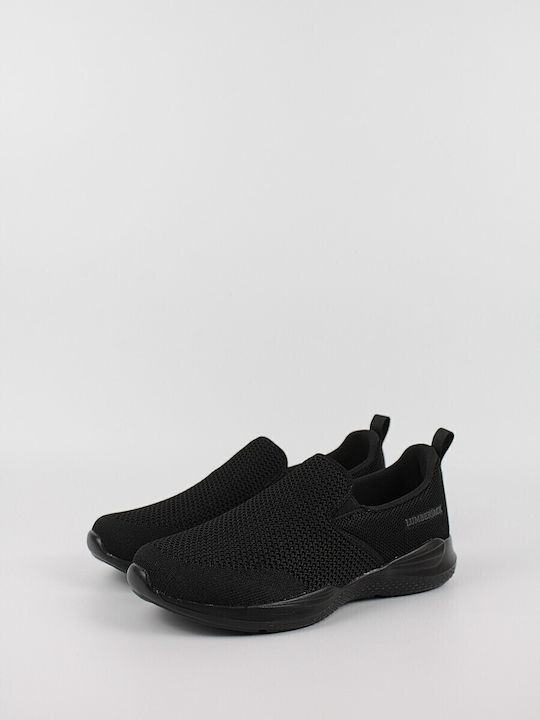 Walky Γυναικεία Slip-On Μαύρα