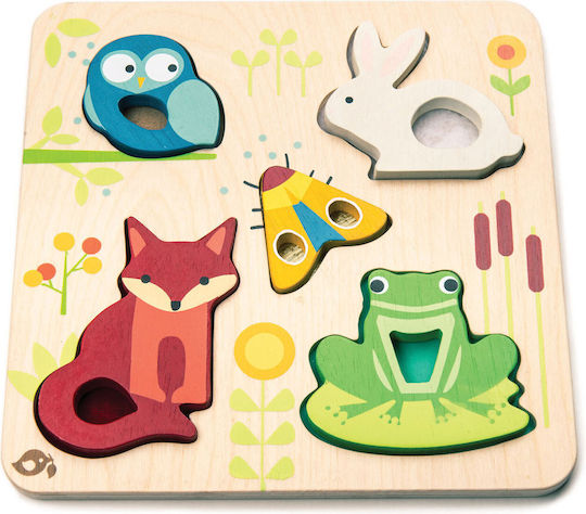 Lemnos Puzzle pentru Copii cu Îmbinări 5buc Tender Leaf Toys