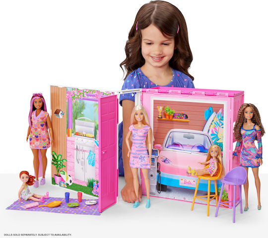 Barbie House - Carry Case Plastic Dollhouse