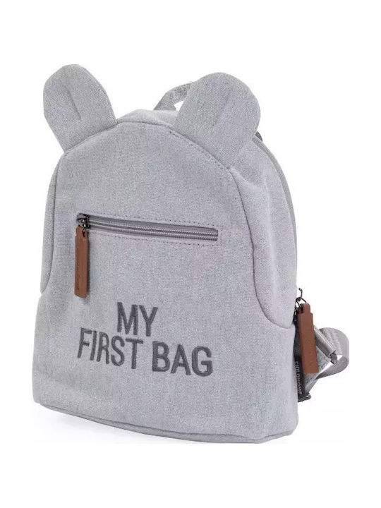 Childhome My First Geantă pentru Copii Rucsacuri Gri 20bucx8bucx20buccm.