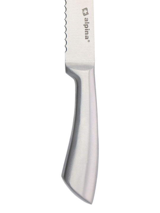 Alpina Appliances Messer Brot aus rostfreiem Stahl 33.5cm