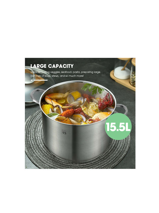 Carl Schmidt Sohn Ανοξείδωτη Κατσαρόλα Μαρμίτα 10.5lt / 30cm