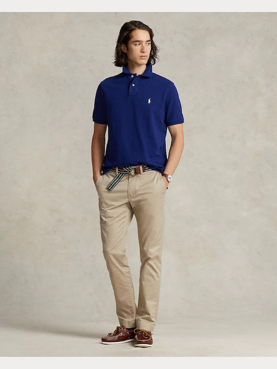 Polo Athletic Short Sleeve Navy Blouse