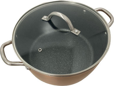 Ibili Tiefer Topf aus Aluminium 28cm