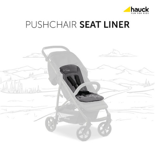 Hauck Kinderwagenmatratze Schwarz