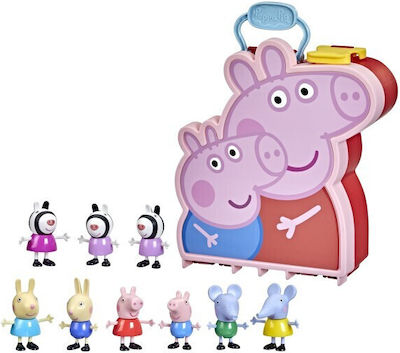 Hasbro Jucărie Miniatură Carry Along Peppa Pig pentru 3+ Ani