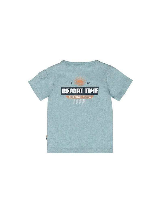 Dirkje Kids T-shirt Blue Melange