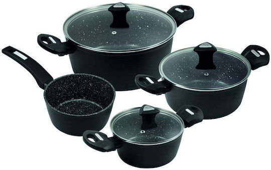 Carl Schmidt Sohn Aluminum Pots Set 7 Pieces