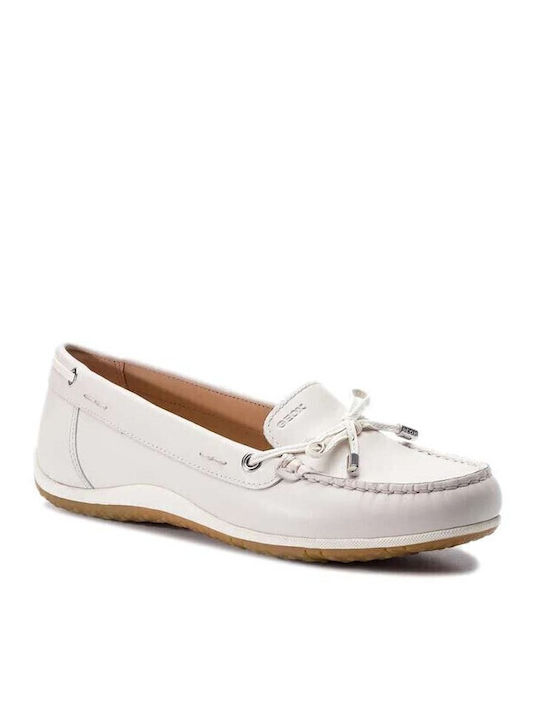 D Vega Moc B Women's Moccasins in White Color