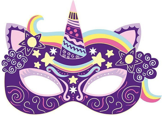 Janod Carnival Masks Scratchboard Creative Set