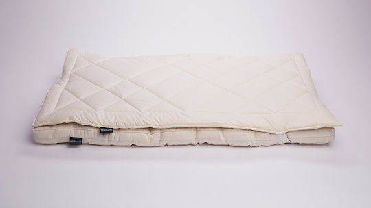 Valeria Home Protecție Impermeabilă Pentru Saltea De Bebeluş Albă Din Bumbac Cu Furtun 60x120cm