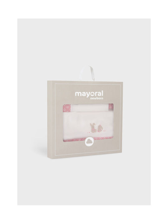 Mayoral Бебешки Чаршаф За Количка Памук Червен 110x170бр