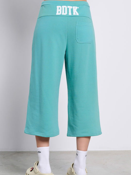 BodyTalk Women's Wide Sweatpants Turquoise