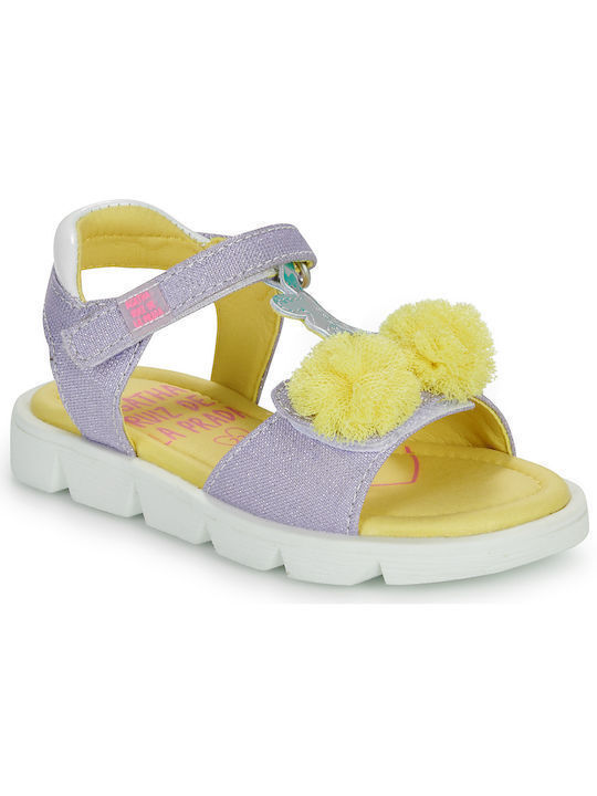 Agatha Ruiz De La Prada Kinder Sandalen Flieder