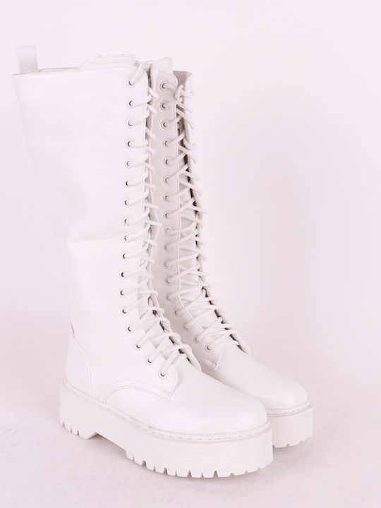 Alta Moda Women's Ankle Boots White