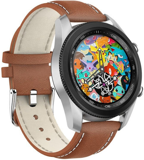 Z57 Aluminium Smartwatch με Παλμογράφο (Brown/Silver)