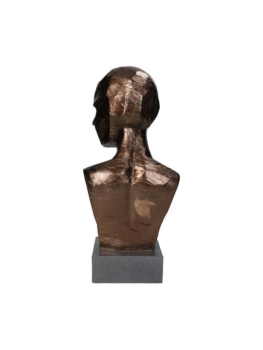 ArteLibre Διακοσμητική Προτομή Πολυρητίνης 17.5x14.2x38.7cm