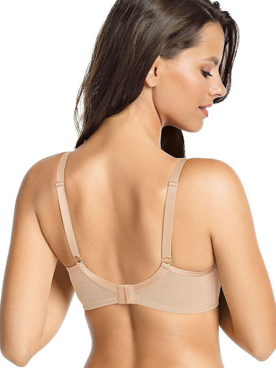 Gaia Bra with Light Padding Beige