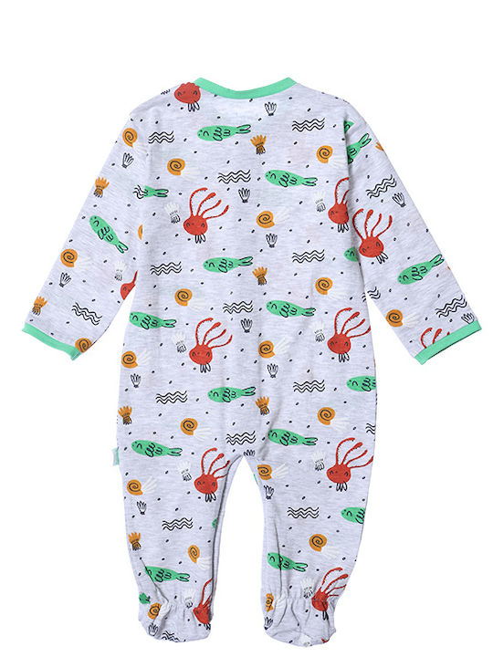 Babybol Set Baby Strampler Gray