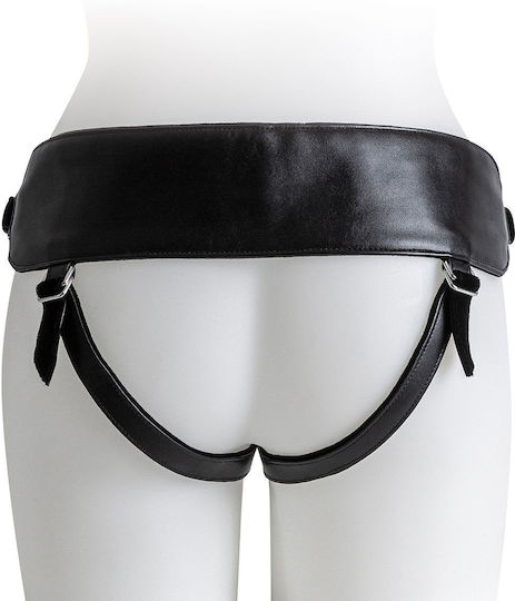 Kiotos Virgite Strapless Strap On με Dildo σε Μαύρο Χρώμα 3τμχ