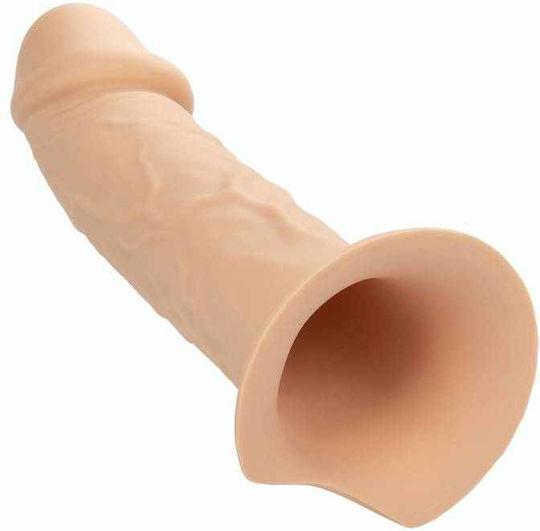 Calexotics Trägerlos Strap On mit Dildo in Hautfarbe