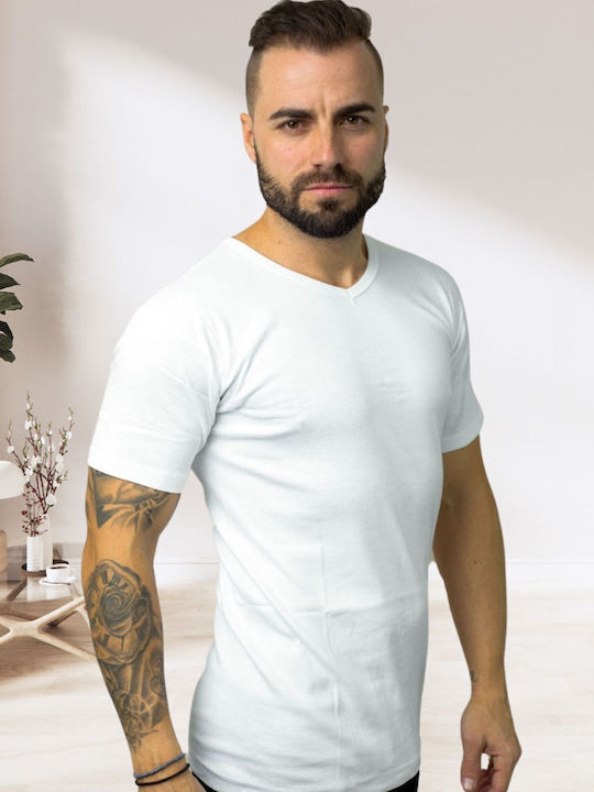 Tricouri De Corp Pentru Bărbați Mâneca Scurta Multicolor 3Pack