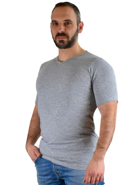 Berrak Men's Undershirts in Gri Color 1Pachet