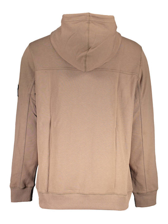 Calvin Klein Women's Hooded Sweatshirt Brown