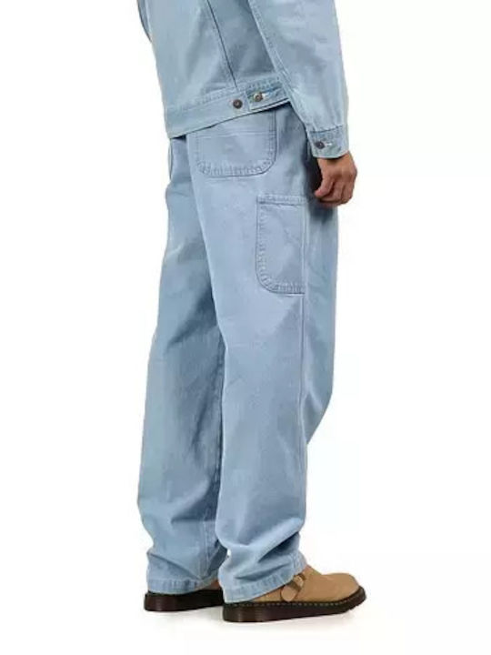 Dickies Pantaloni de Bărbați din Jean în Croială Largă Vintage Blue